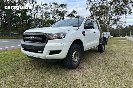White 2017 Ford Ranger Super Cab Chassis Xl 2.2 Hi-Rider (4X2)