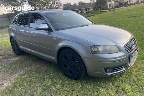 Grey 2006 Audi A3 Hatchback 2.0 Fsi Ambition