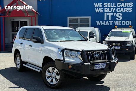 White 2022 Toyota Landcruiser Prado SUV GX 4X4