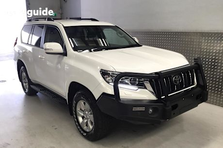 White 2021 Toyota Landcruiser Prado SUV GXL 4X4