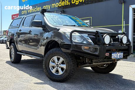 Grey 2016 Mazda BT-50 Ute Tray XT 4X4