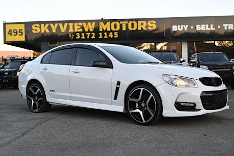 White 2016 Holden Commodore Sedan SV6 R