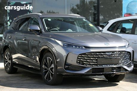 Grey 2025 MG HS SUV SUPER HYBRID ESSENCE F