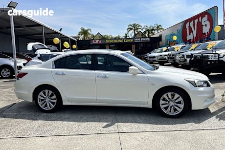 White 2011 Honda Accord Sedan VTI-L F