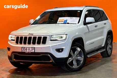 White 2014 Jeep Grand Cherokee Wagon Limited (4X4)