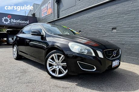Black 2012 Volvo S60 Sedan T6 4WD