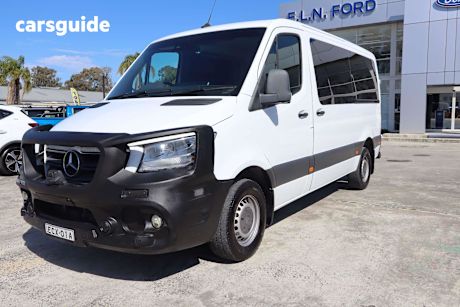 White 2019 Mercedes-Benz Sprinter Commercial 419CDI R