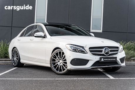 White 2016 Mercedes-Benz C250 Sedan D