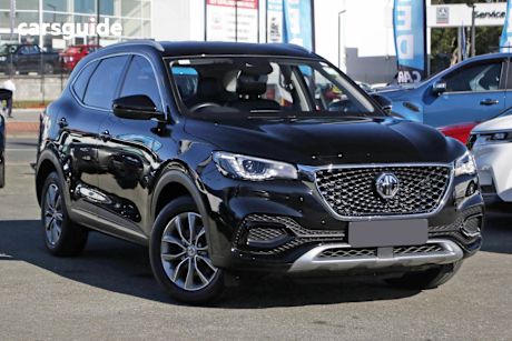 Black 2022 MG HS Plus EV SUV EXCITE F