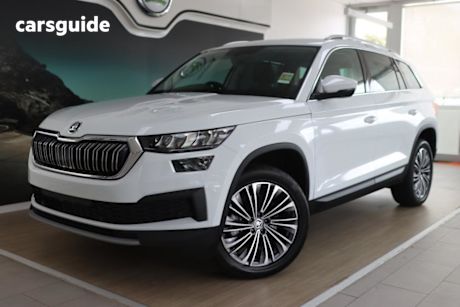 White 2022 Skoda Kodiaq SUV STYLE 4X4