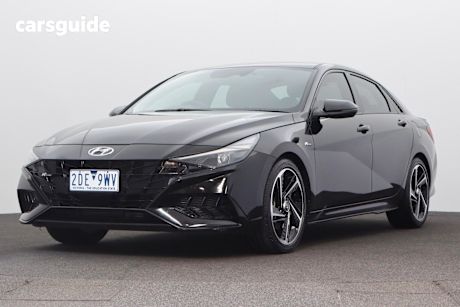 Black 2021 Hyundai I30 Sedan N LINE SPECIAL EDITION F