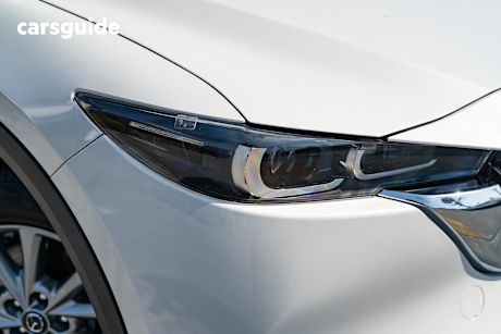 White 2023 Mazda CX-8 SUV G25 SPORT F