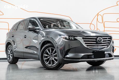 Grey 2022 Mazda CX-9 SUV TOURING F