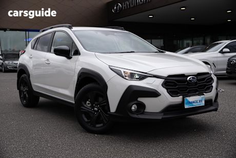 White 2024 Subaru Crosstrek SUV 2.0L 4WD