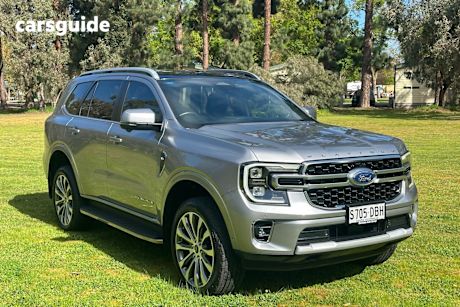 Silver 2024 Ford Everest SUV PLATINUM 4X4