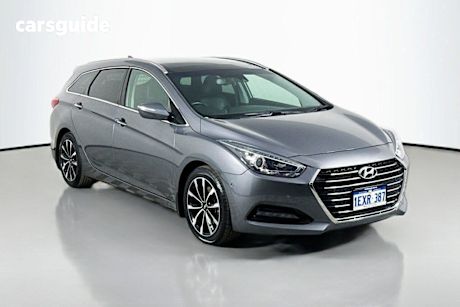 Grey 2016 Hyundai I40 Wagon Premium Tourer