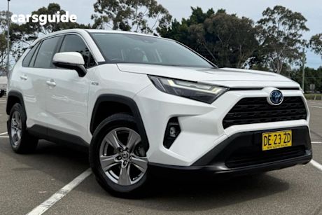 White 2022 Toyota RAV4 SUV GX 4X4