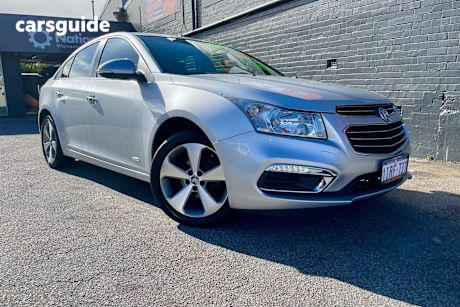 Silver 2016 Holden Cruze Sedan Z-Series