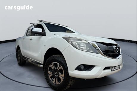 White 2017 Mazda BT-50 Ute Tray XTR 4X4