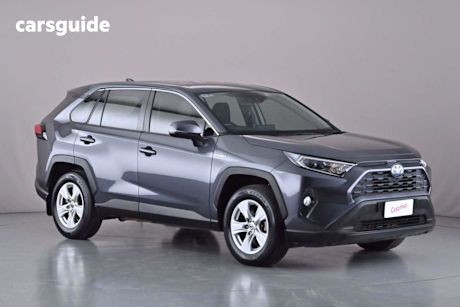 Grey 2021 Toyota RAV4 Wagon Gx (Awd) Hybrid