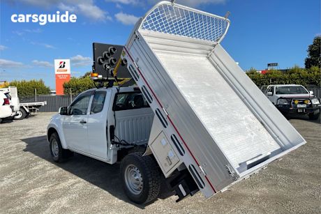 White 2015 Isuzu D-MAX Ute Tray SX HIGH RIDE R