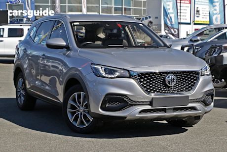 Silver 2022 MG HS Plus EV SUV EXCITE F