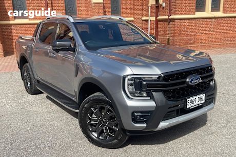 Silver 2024 Ford Ranger Ute Tray WILDTRAK 4X4