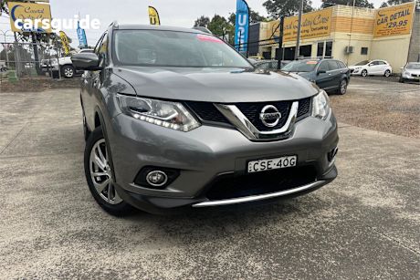 Grey 2014 Nissan X-Trail Wagon Tl (Fwd)