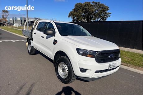 White 2019 Ford Ranger Double Cab Chassis Xl 2.2 Hi-Rider (4X2)