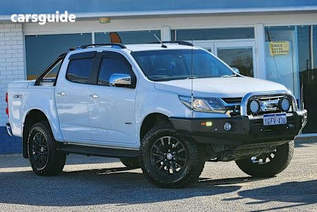 White 2017 Holden Colorado Ute Tray LTZ 4X4