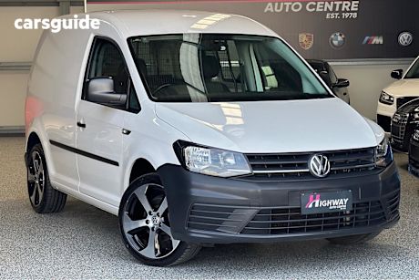 White 2016 Volkswagen Caddy Commercial TSI160 RUNNER F