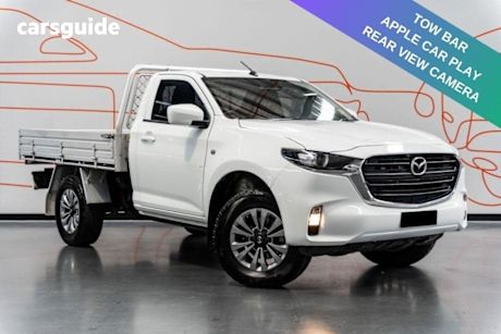 White 2021 Mazda BT-50 Ute Tray XT 4X4
