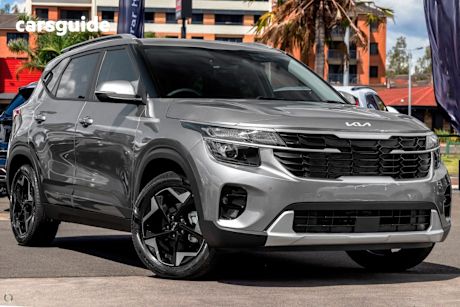 Grey 2025 Kia Seltos SUV SPORT+ F