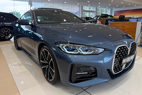 Blue 2022 BMW 4 Coupe 420I M SPORT R