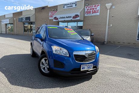 Blue 2015 Holden Trax Wagon Ls