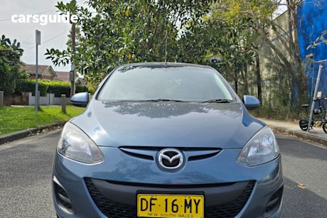 Blue 2014 Mazda 2 Hatchback Neo Sport