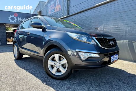 Black 2014 Kia Sportage SUV SI F