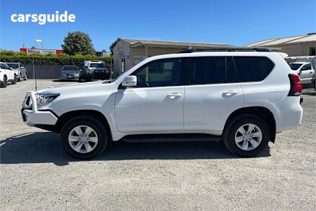 White 2018 Toyota Landcruiser Prado Wagon Gxl (4X4)