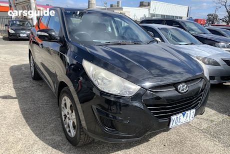 Black 2011 Hyundai IX35 SUV ACTIVE F
