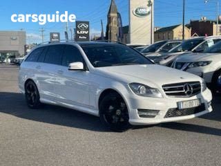 White 2013 Mercedes-Benz C-CLASS SUV C250 AVANTGARDE R