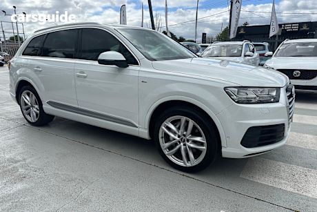 White 2016 Audi Q7 SUV TDI 4WD