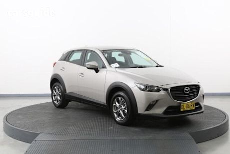 Silver 2024 Mazda CX-3 Wagon G20 Sport