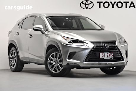 Silver 2020 Lexus NX SUV NX300 LUXURY F