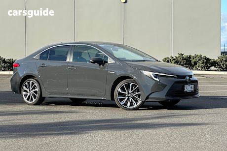 Grey 2024 Toyota Corolla Sedan ZR HYBRID F