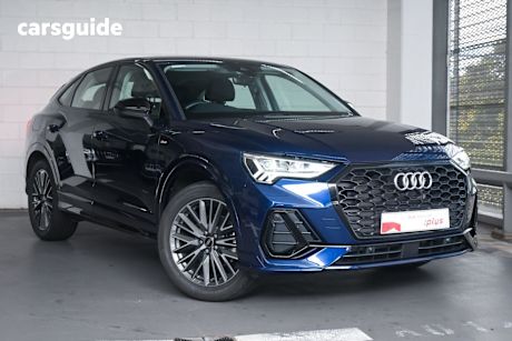 Blue 2024 Audi Q3 Sportback 35 Tfsi S Line