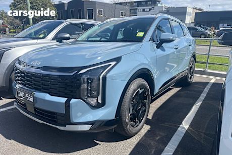 Blue 2025 Kia Sportage SUV SX F