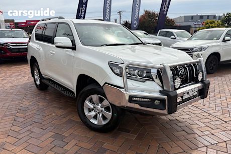 White 2023 Toyota Landcruiser Prado SUV GXL 4X4