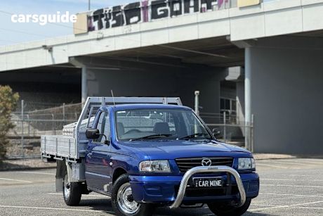 Blue 2006 Mazda Bravo Ute Tray DX R