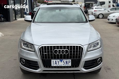 Silver 2012 Audi Q5 Wagon 3.0 Tdi Quattro