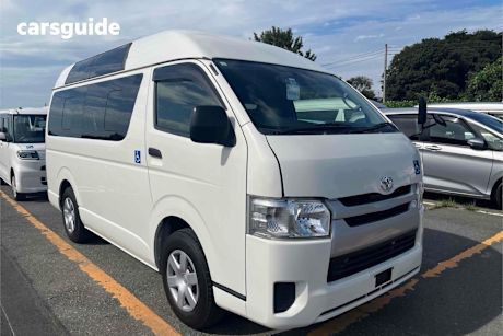 White 2018 Toyota HiAce OtherCar